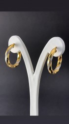 Caravanas aros oro 18k